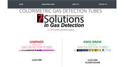 Desktop Screenshot of gasdetectortubes.com