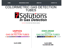 Tablet Screenshot of gasdetectortubes.com